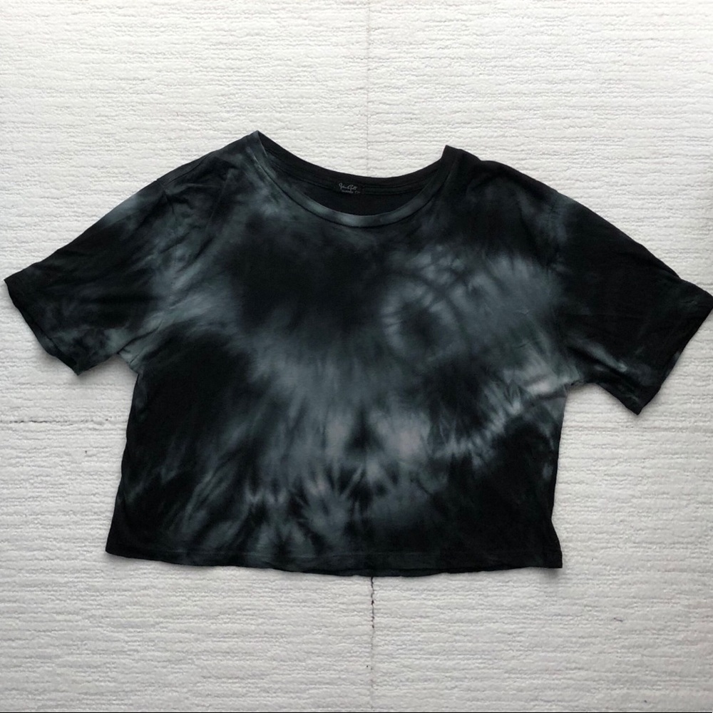 John Galt For Brandy Melville Tie Dye cropped Tee